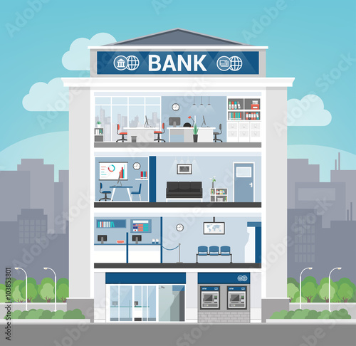 Bank building