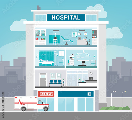 Hospital building