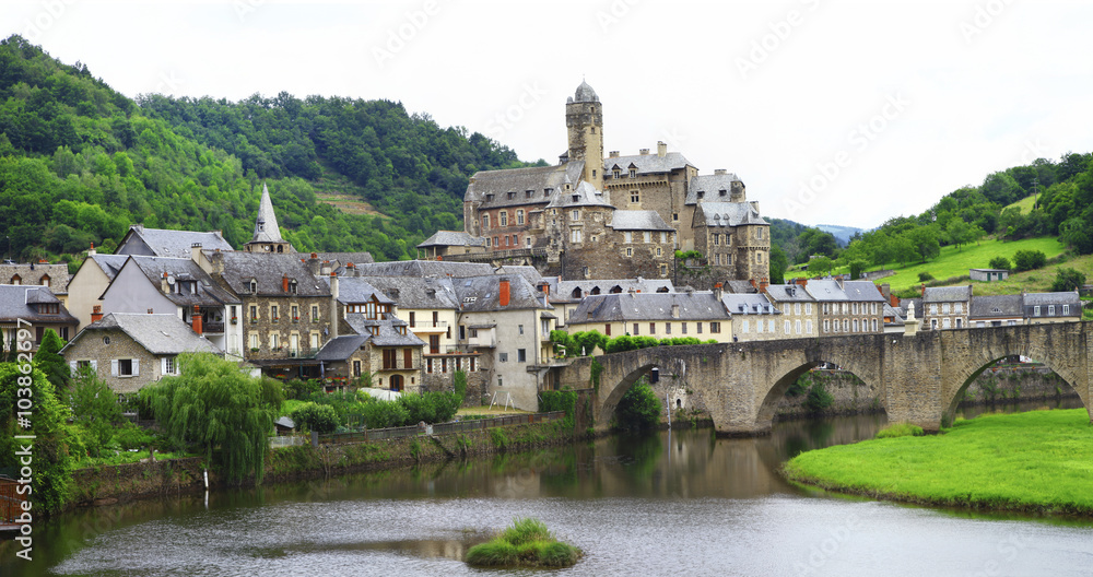 Estaing - one of the most beautiful villages of France