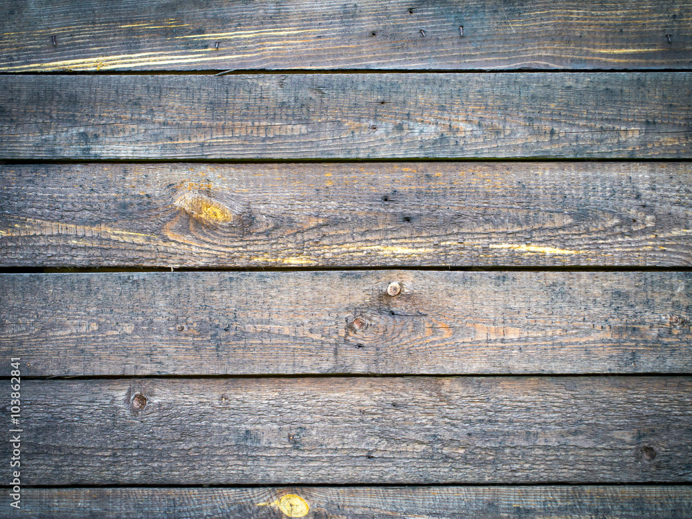 Background with weathered old rough aged texture of wood plate with copyspace Background with weathered old rough aged texture of wood plate with copyspace