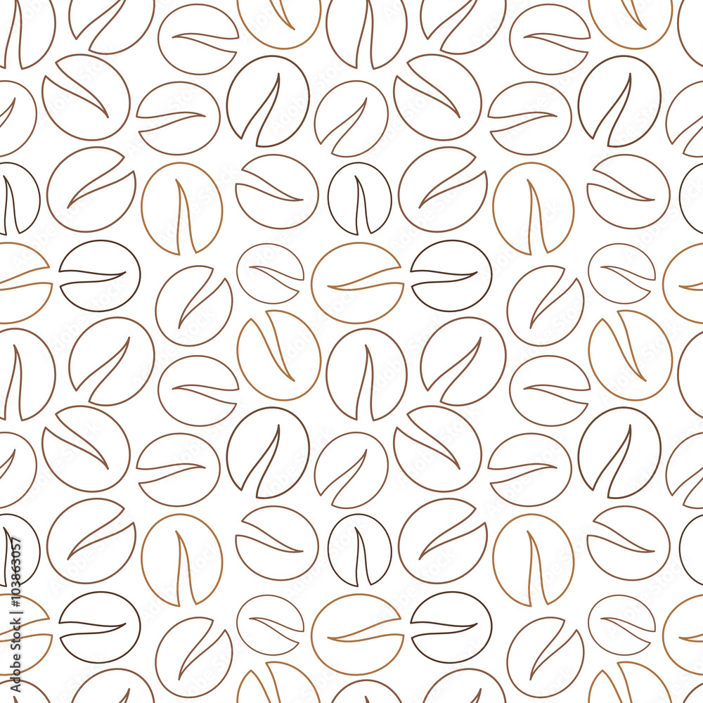 Coffee beans vector Coffee beans vector