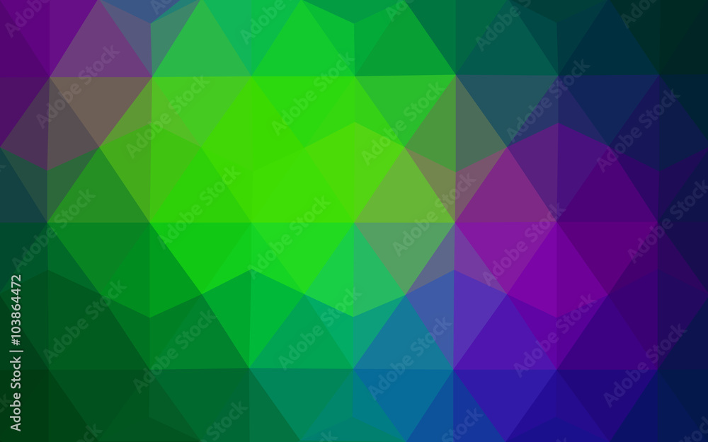 Multicolor dark green, blue polygonal design pattern, which consist of triangles and gradient in origami style. Multicolor dark green, blue polygonal design pattern, which consist of triangles and gradient in origami style.