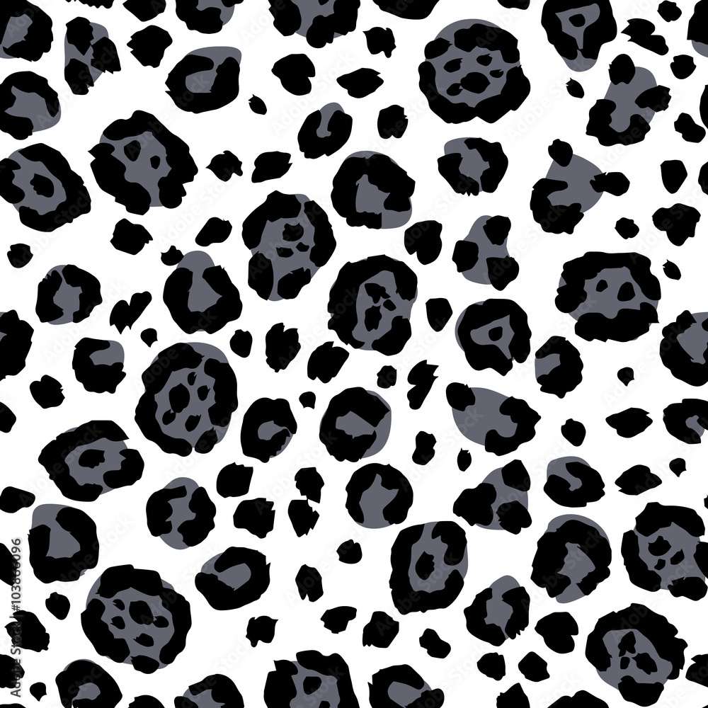 Leopard Print Vector Seamless