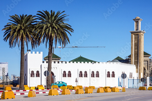 Tanger, Morocco. Mosque city view