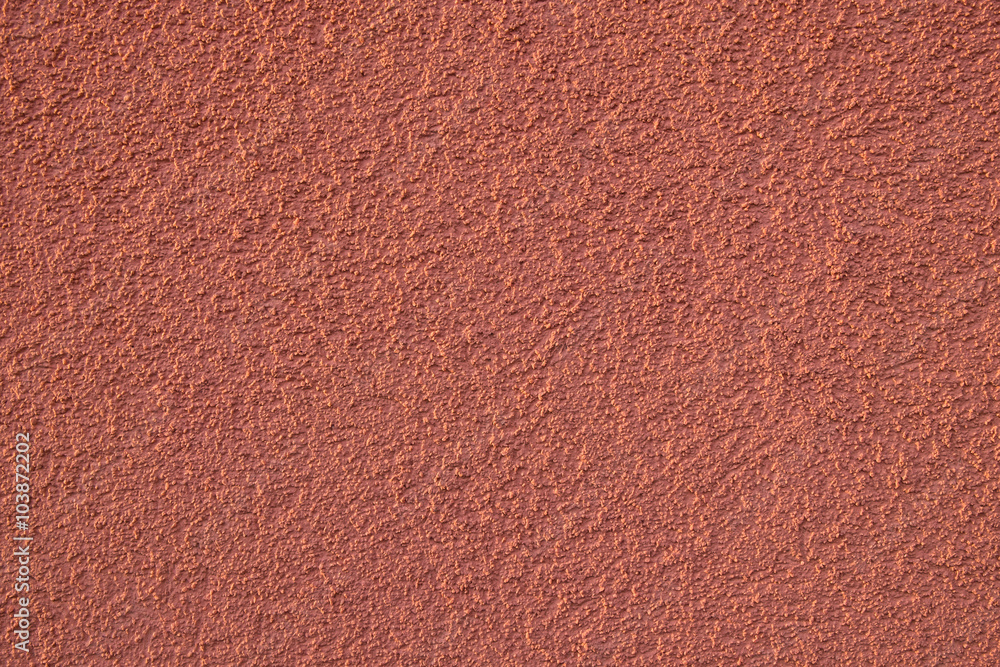 Fototapeta premium Red outdoor fine plaster
