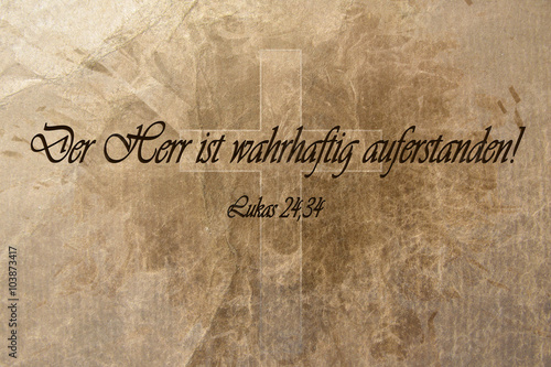 The Lord has really risen!