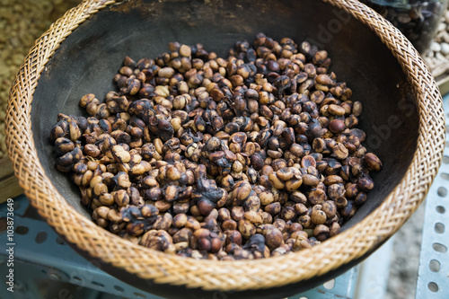 Luwak coffee as made and sold in Bali, Indonesia
