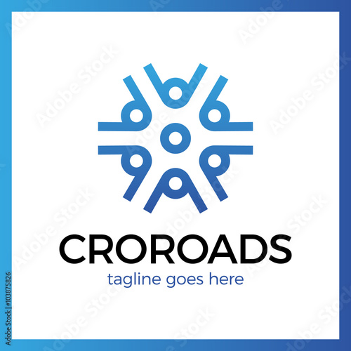 Wheel Crossroad Logo