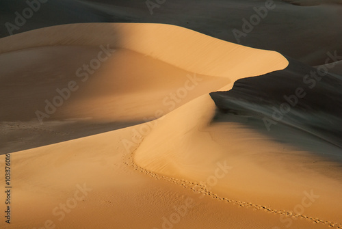 The Great Sand Dunes National Park  Colorado  USA