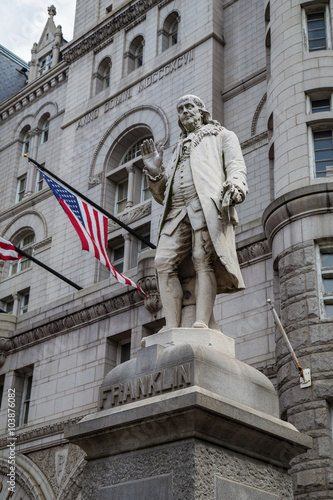 Benjamin Franklin Statue, Old Post Office Building, Washington, DC