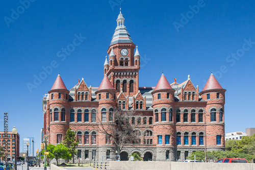 Old Red Museum, formerly Dallas County Courthouse in Dallas, Texas