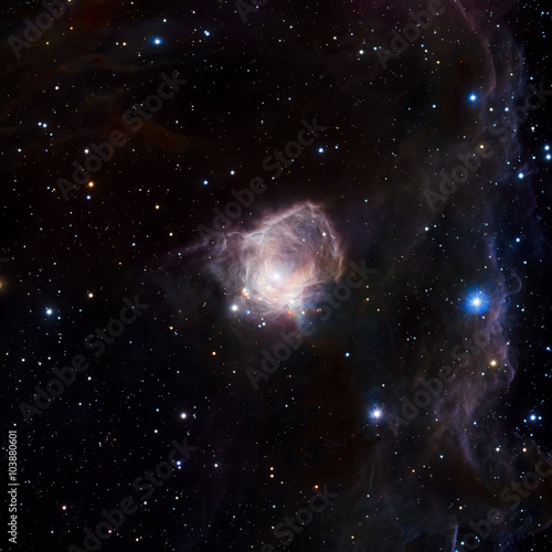 Fototapeta Naklejka Na Ścianę i Meble -  Stars nebula in space. Elements of this image furnished by NASA