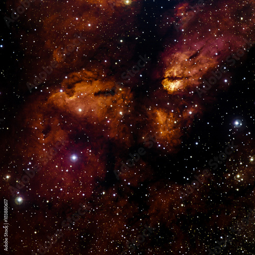 Fototapeta Naklejka Na Ścianę i Meble -  Stars nebula in space. Elements of this image furnished by NASA