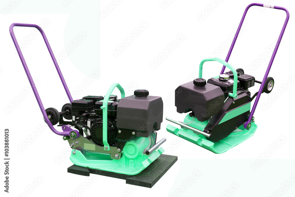 Fototapeta premium road repair machine