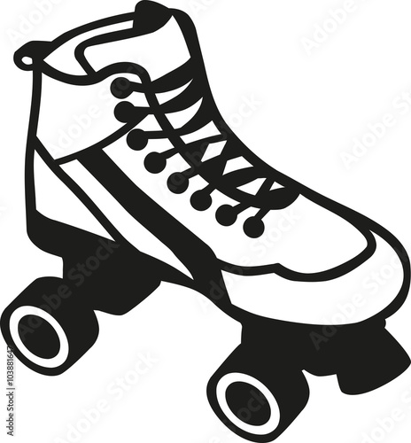 Rollerblades outline