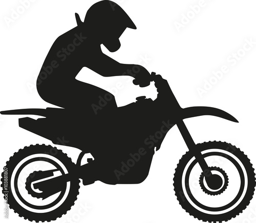 Motocross racer