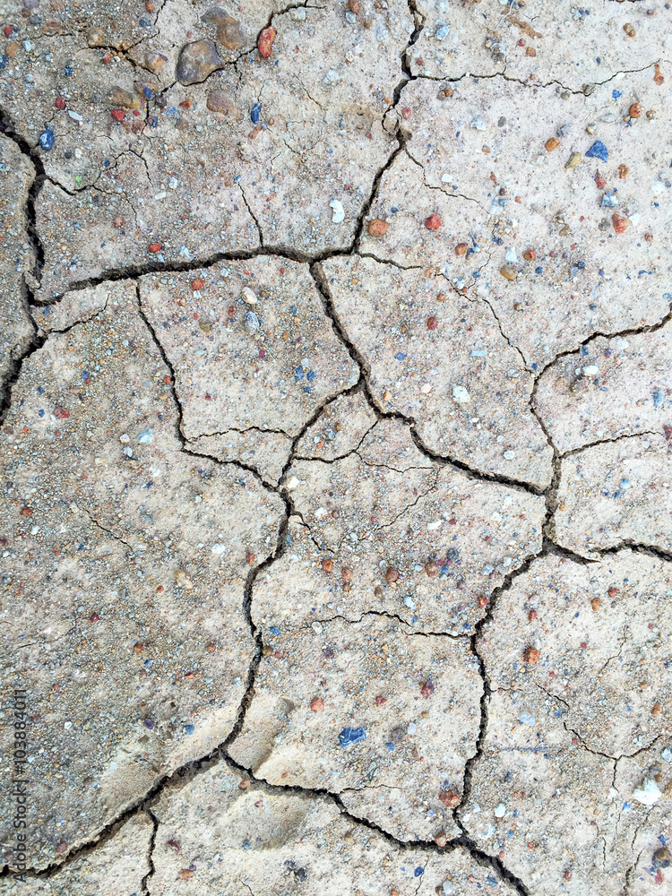 Obraz premium Cracked Ground