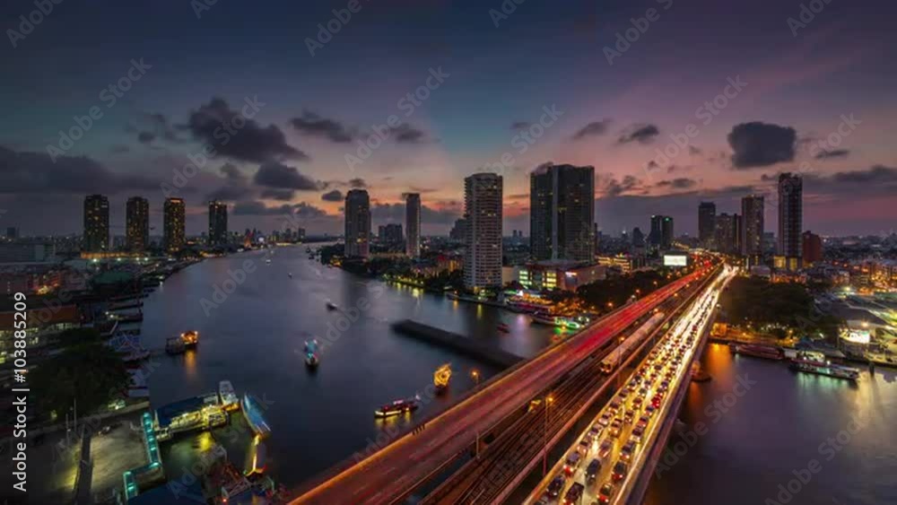 sunset till night bangkok river traffic bridge roof top panorama 4k time lapse thailand
sunset till night bangkok river traffic bridge roof top panorama 4k time lapse thailand