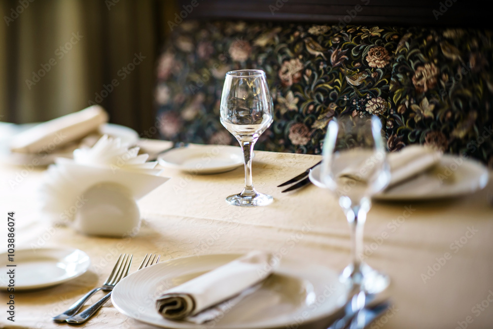 Fototapeta premium restaurant