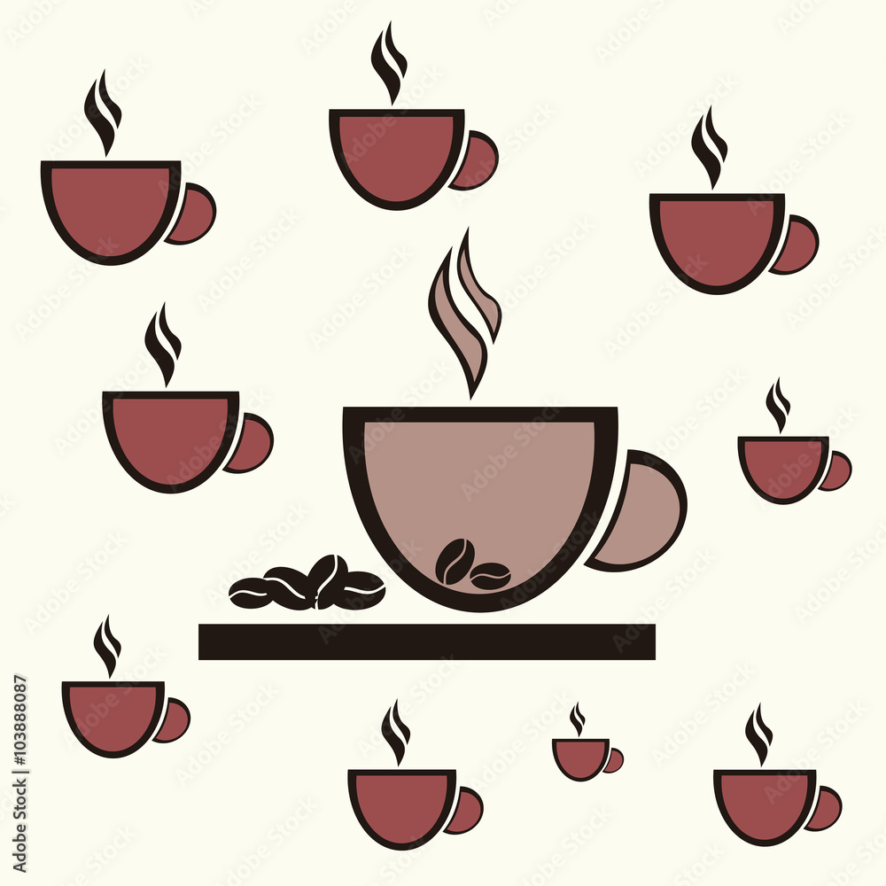 Obraz premium coffee cup