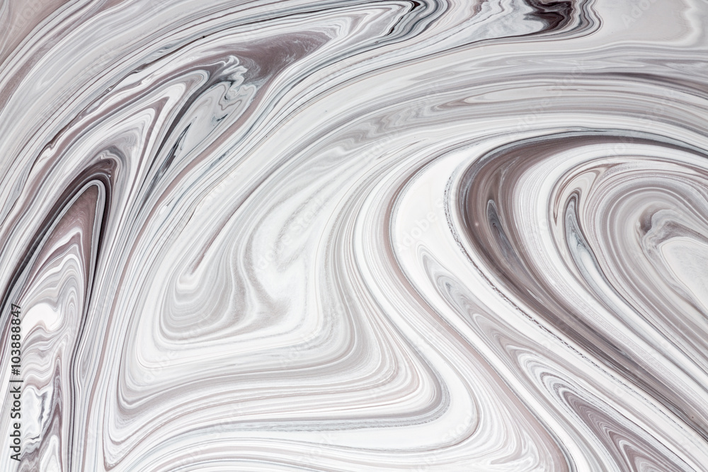 Mix of a white and black paint. Mix of a white and black paint.