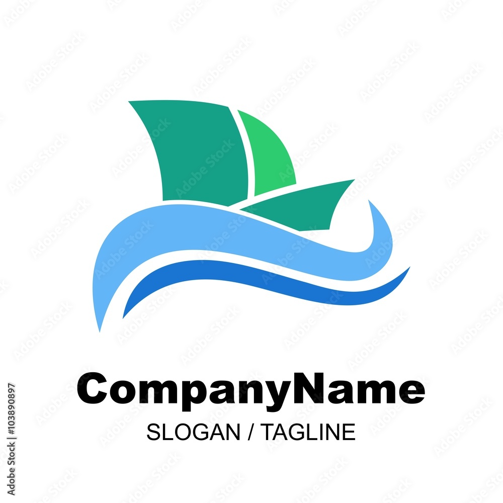 cruise logo icon Vector cruise logo icon Vector