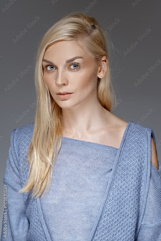 young blond lady posing young blond lady posing
