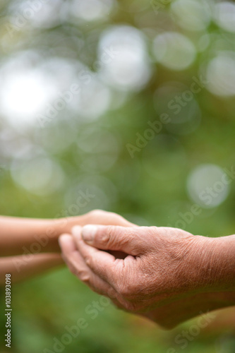  Hands held together  © aletia2011