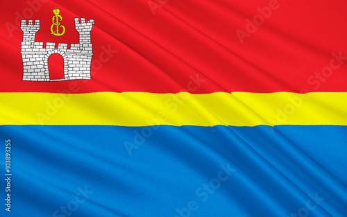 Flag of Kaliningrad Oblast, Russian Federation photo