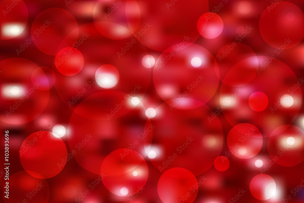 Размытый красный праздничный фон с бликами