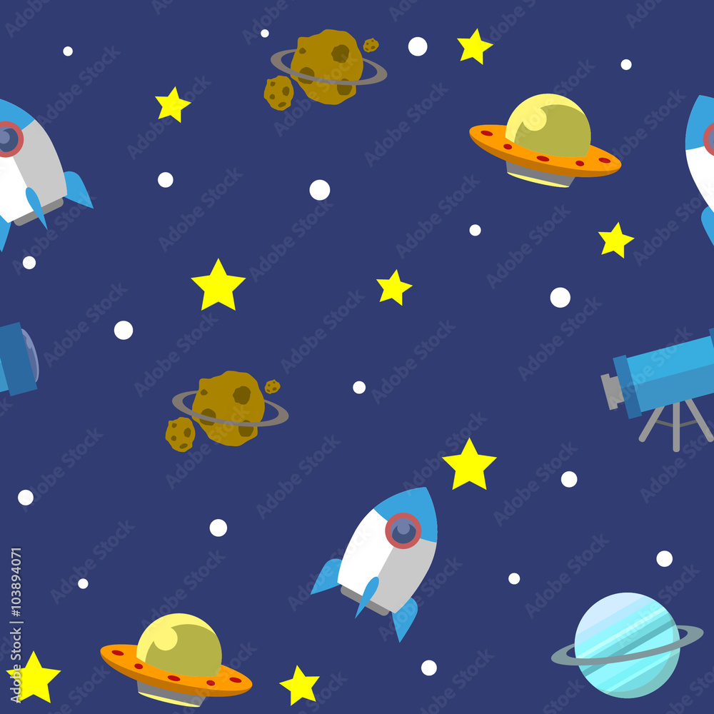 Space pattern illustration 02
