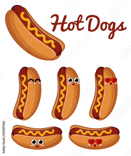 Hot Dog Character