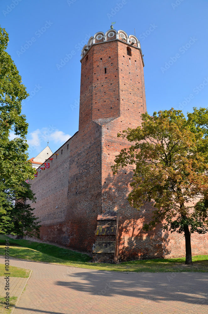Baszta na zamku w Łęczycy, Polska