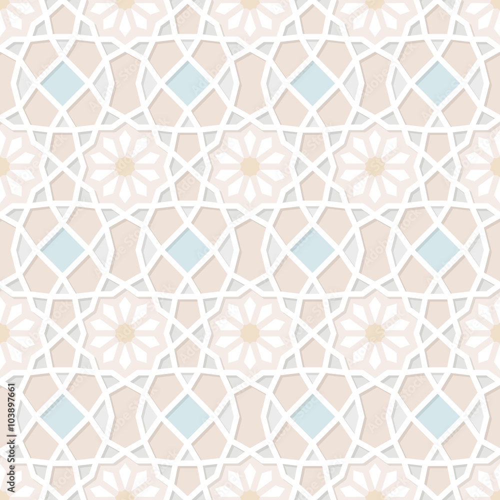 Traditional Ornamental Seamless Islamic Pattern Traditional Ornamental Seamless Islamic Pattern