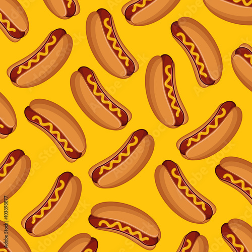 Hot Dog Background