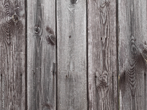 Old grain gray wooden wall background, wood texture, pattern