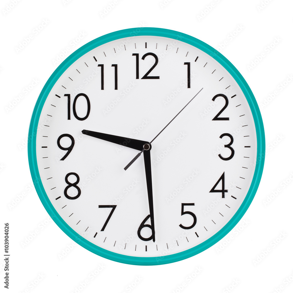 Half past nine Half past nine