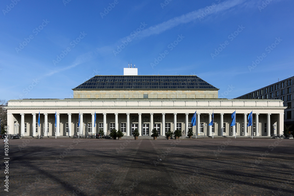 Fototapeta premium Stadthalle Karlsruhe