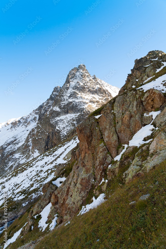 Mountain day autumn