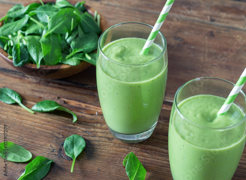 Spinach Smoothie, Made with Fresh baby Spinach