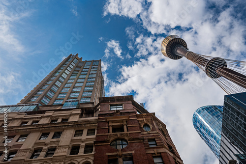 Photography Old and new bulidings in Sydney