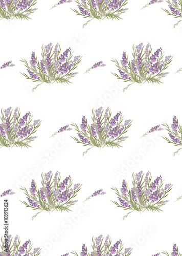 Floral lavender retro vintage background