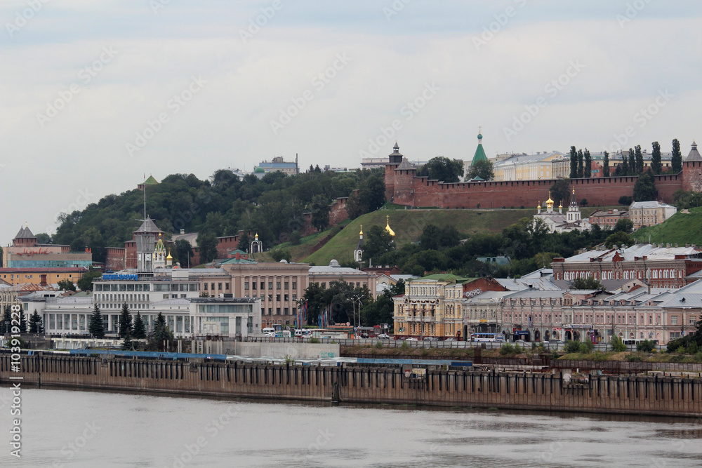 View of Nizhny Novgorod, Russia