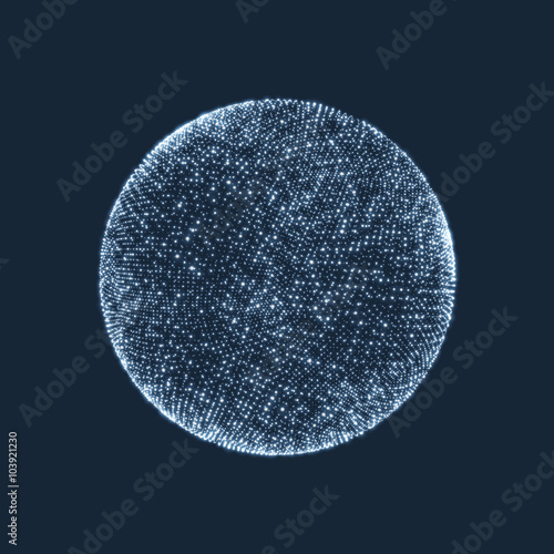 The Sphere Consisting of Points. Global Digital Connections. Abstract Globe Grid. Wireframe Sphere Illustration. Abstract 3D Grid Design. A Glowing Grid. 3D Technology Style. Networks - Globe Design.