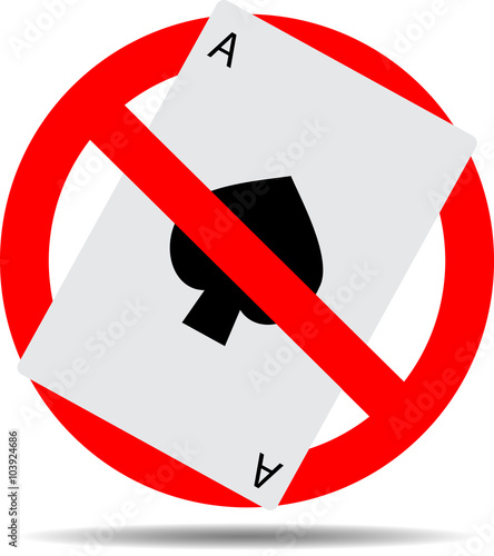 Ban card game gambling