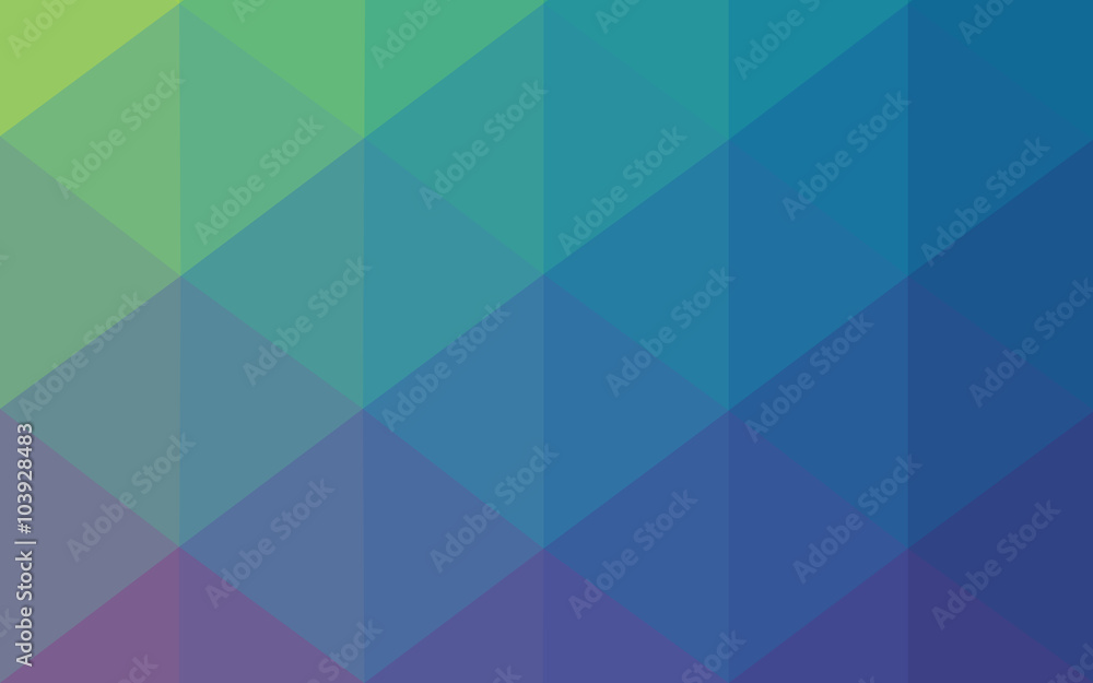 Obraz premium Multicolor polygonal design pattern, which consist of triangles and gradient in origami style.