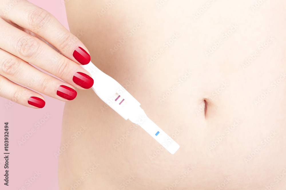 Pregnancy test. Pregnancy test.