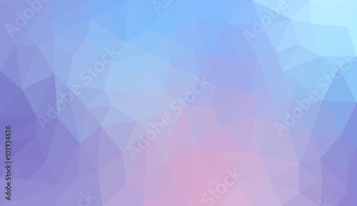 Gradient abstract polygon background