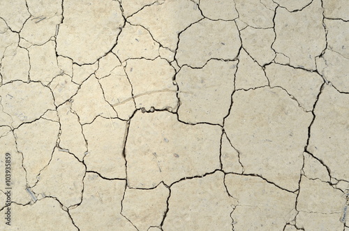 Crack Dry Soil Ground