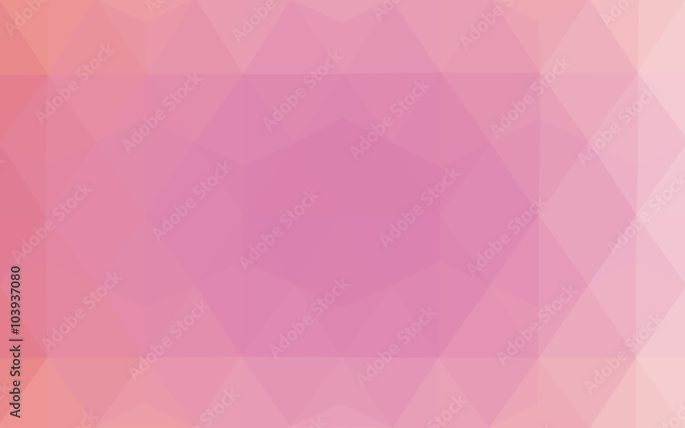 Pink polygonal design pattern, which consist of triangles and gradient in origami style. Pink polygonal design pattern, which consist of triangles and gradient in origami style.